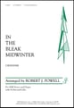 In the Bleak Midwinter SAB choral sheet music cover